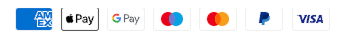 Pagamenti disponibili: Amez, Apple Pay, Google Pay, Maestro, Mastercard, PayPal, Visa
